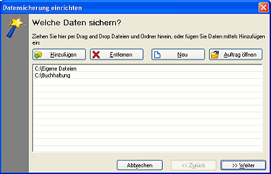 Langmeier Backup-Assistent