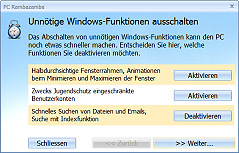 PC schneller machen - leicht gemacht Sicheres PC schneller machen mit PC Rambazamba