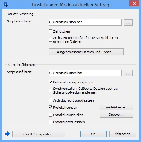 auftrags-optionen