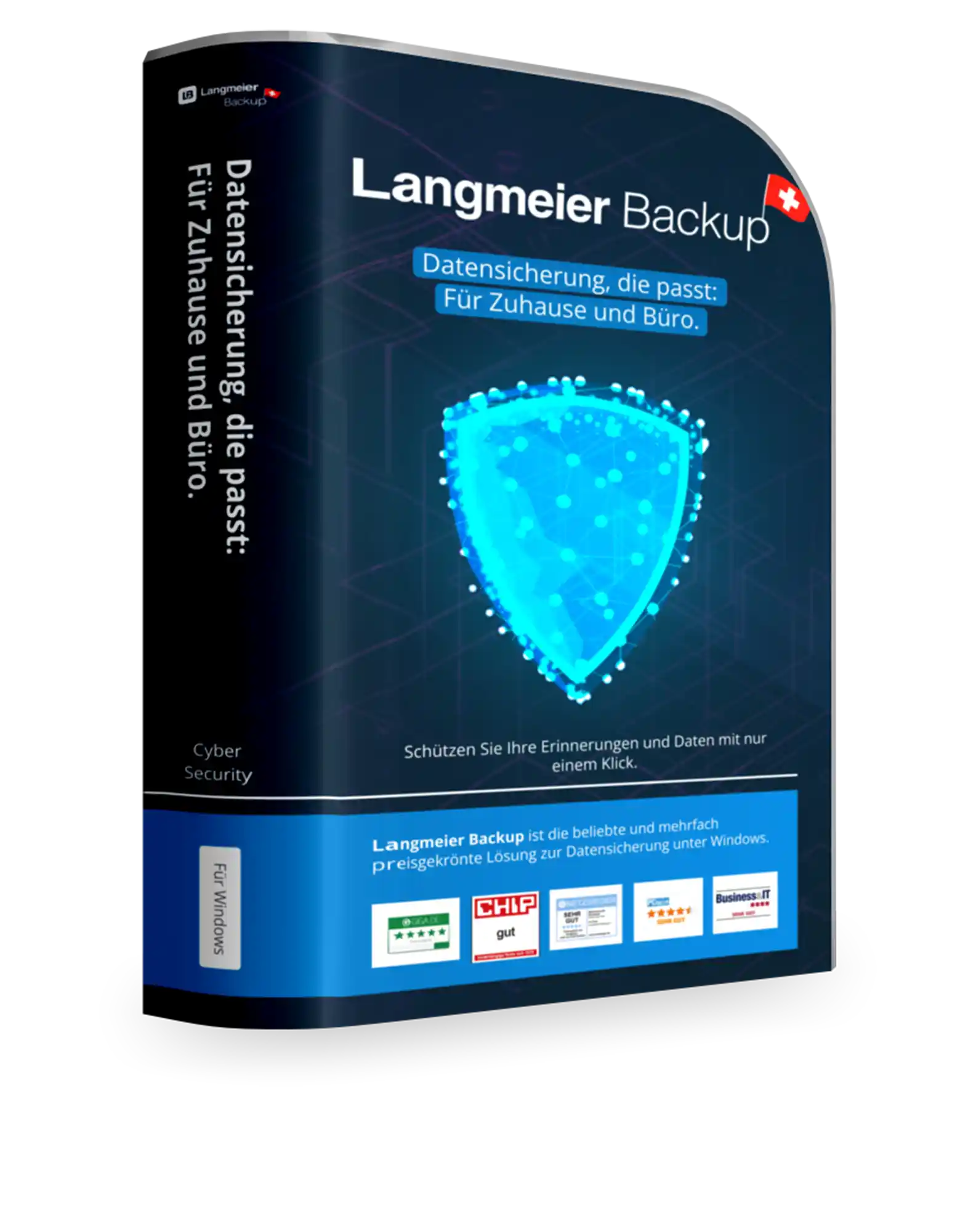 Langmeier Backup 12 Essentials, langganan tahunan termasuk dukungan dan pembaruan