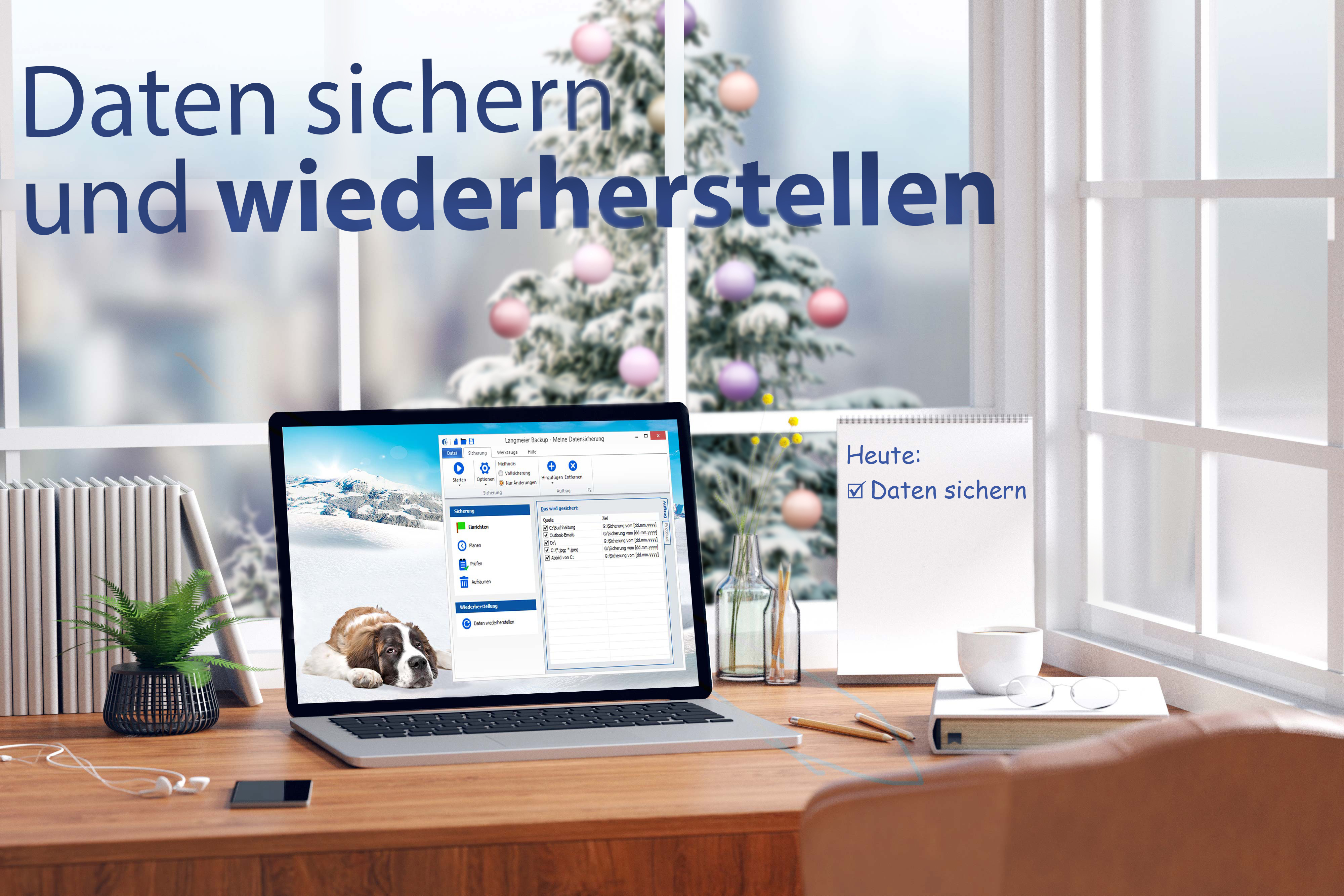 Backup Software Jetzt Daten Sichern Langmeier Backup 21