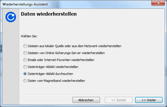 Ripristinare singoli file da un'immagine? Abbiamo preso in considerazione questa richiesta frequente dei clienti in Langmeier Backup 9. 