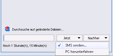 Nella versione 8 di Langmeier Backup è possibile inviare SMS a un telefono cellulare non appena un backup viene completato. Puoi scoprire come impostare un SMS automatico in questo tutorial